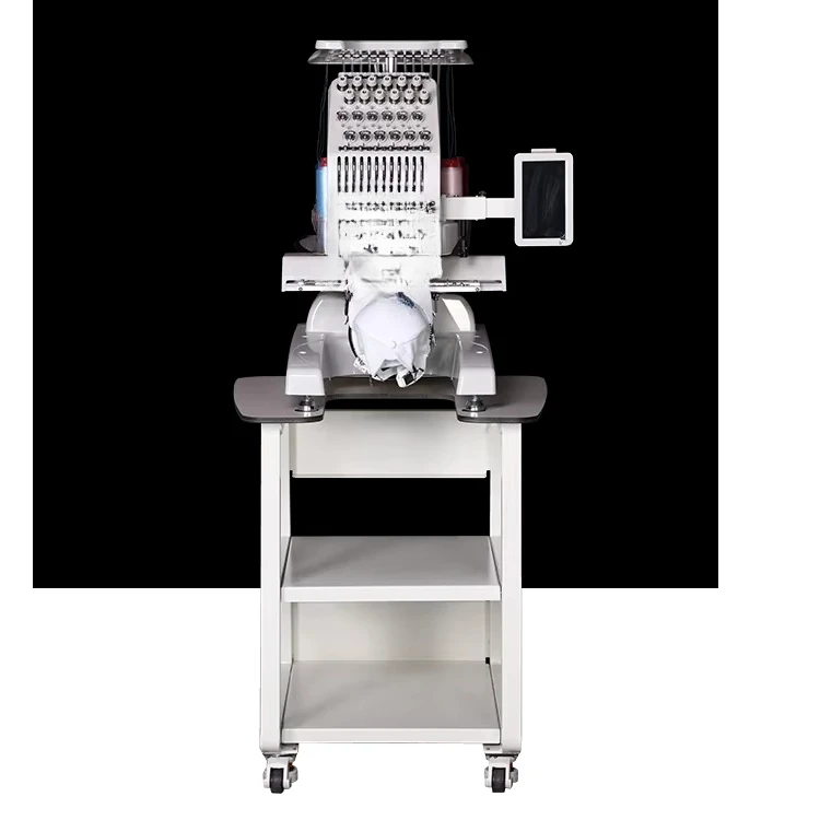 Embroidery machine 12-pin single head hat hat clothing towel