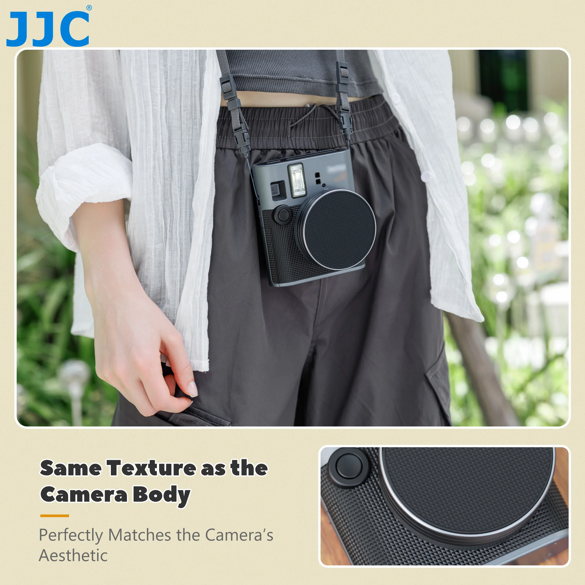 Крышка объектива JJC в стиле ретро для Fujifilm instax mini 41, алюминиевая защита от пыли и царапин, легкая крышка объектива камеры с мягким EVA