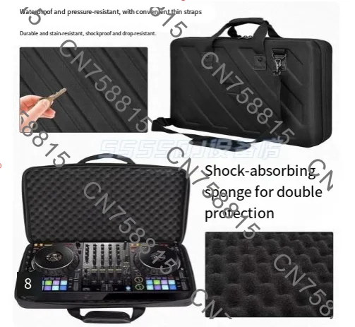 Bolsa para equipo de DJ todo en uno, estuche rígido digital para DJ, DDJFLX4 400 SR2 SX 800 1000 DDJ1000SRT FLX6 GRV6 Controlador XDJRR