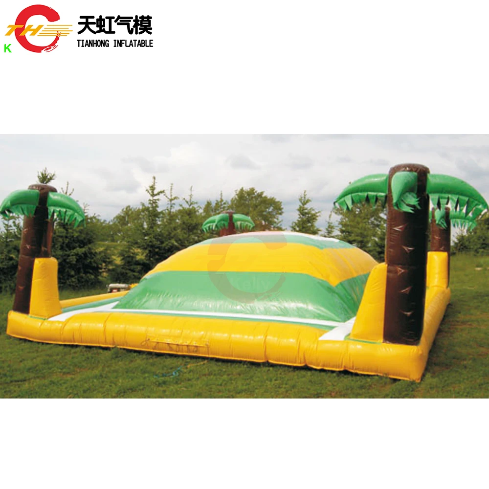 free sea ship outdoor inflatable mountain jump playground commercial inflatable soft mountain jumping pillow bouncer