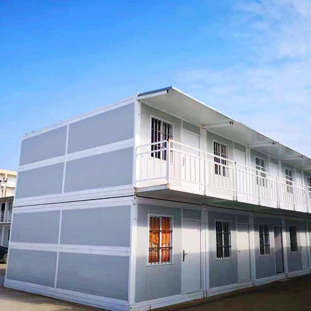 20ft Foldable Expandable Container Prefabricated Manufactured Homes with Bathroom and Kitchen Prefab House Made in California