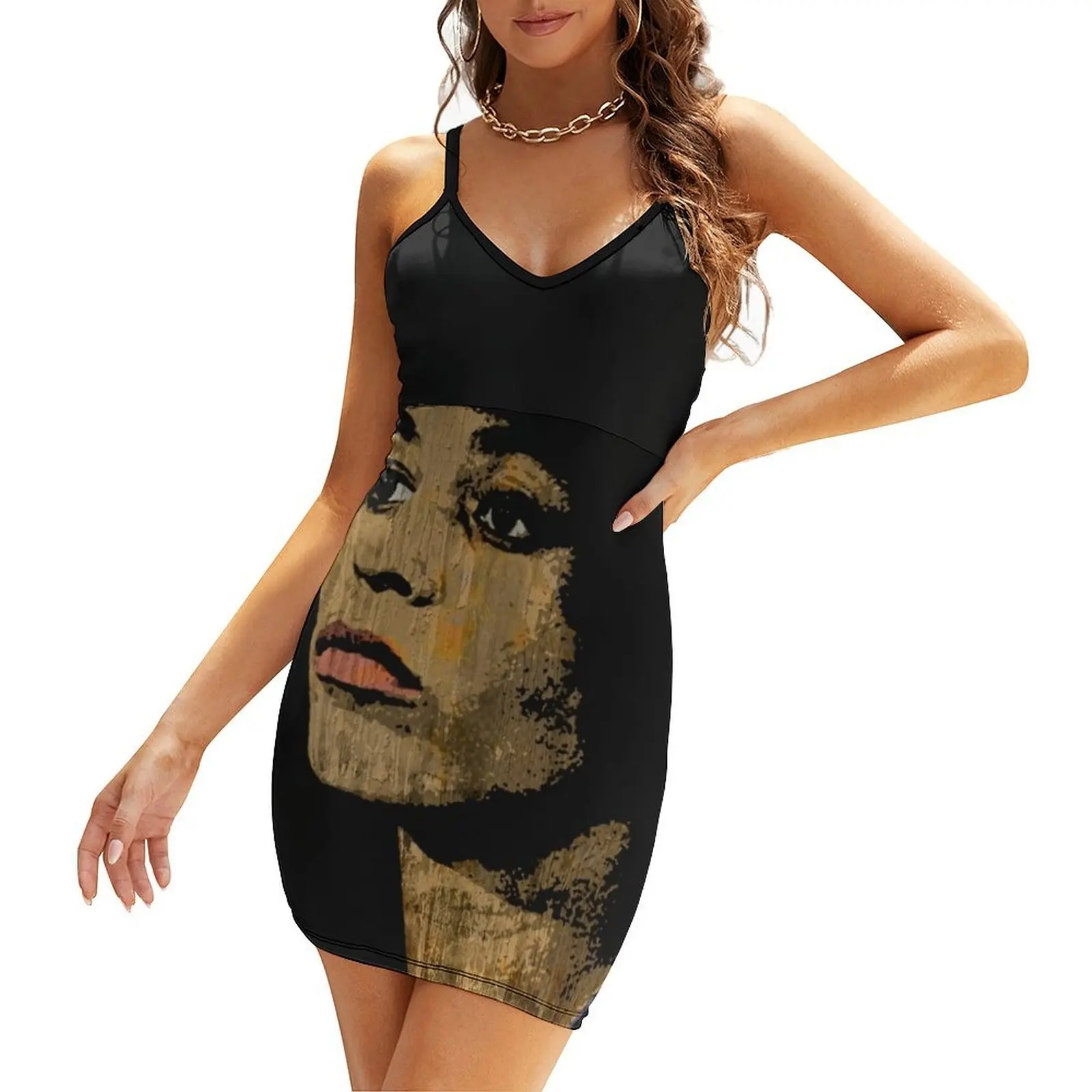 

ANGELA DAVIS Sling Dress dress korean style luxury woman party dress women's summer 2025 women's luxury party