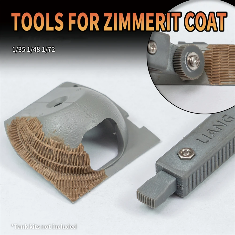 

For LIANG-0229a/b Tools for Zimmerit Coat Assembly Tank Model Specialized Anti Magnetic Armor Part for Model Hobby DIY Accessory