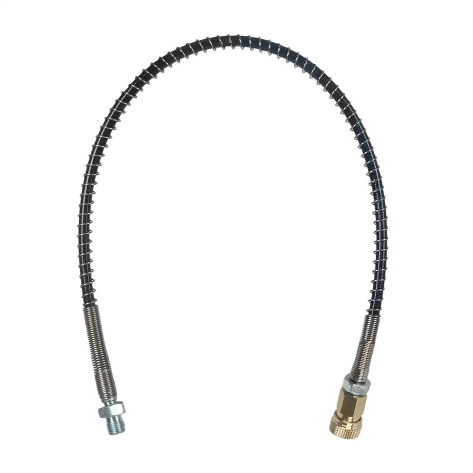 Compressed Air Hose 19.69inch Anti-knot Flexible Airflow Tube 4500psi Inflation Device Adapter High Pressure Air Compressor Hose