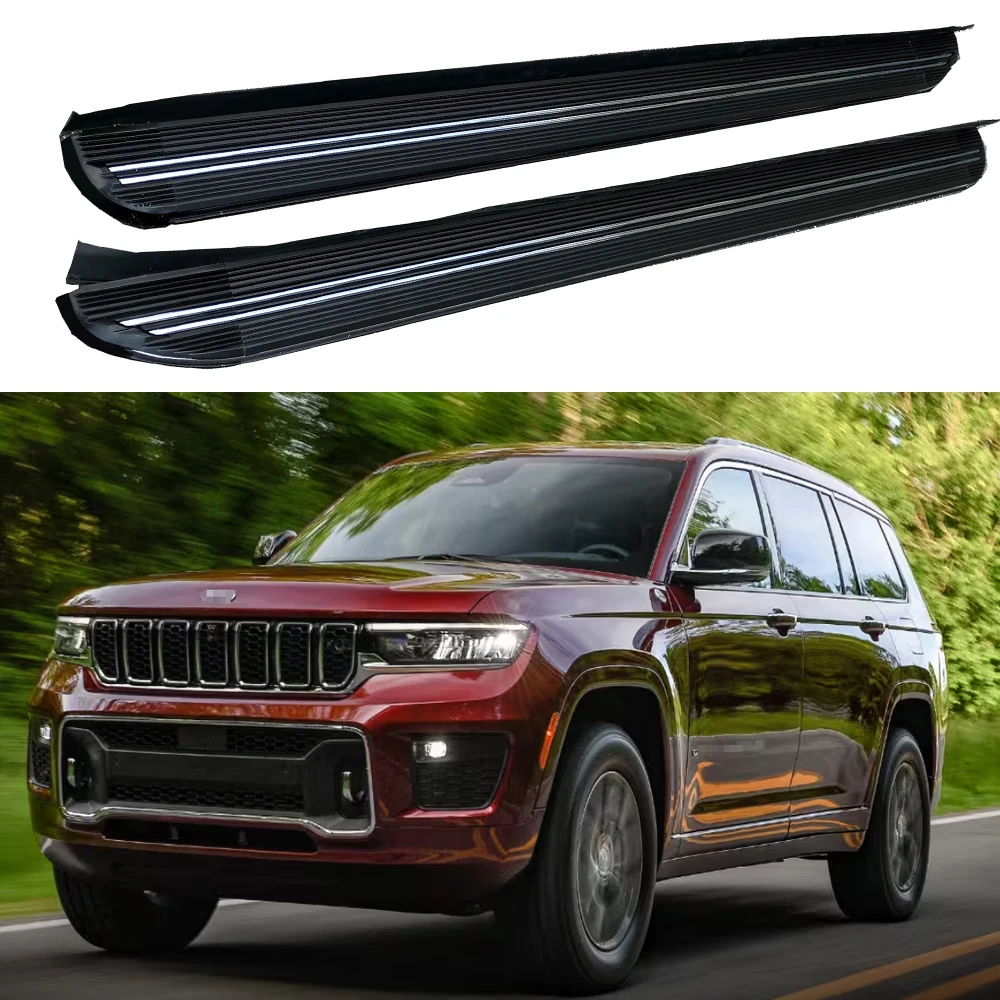 Fits For Jeep Grand Cherokee 2022 2023 2024 Running Boards Side Steps Nerf Bars