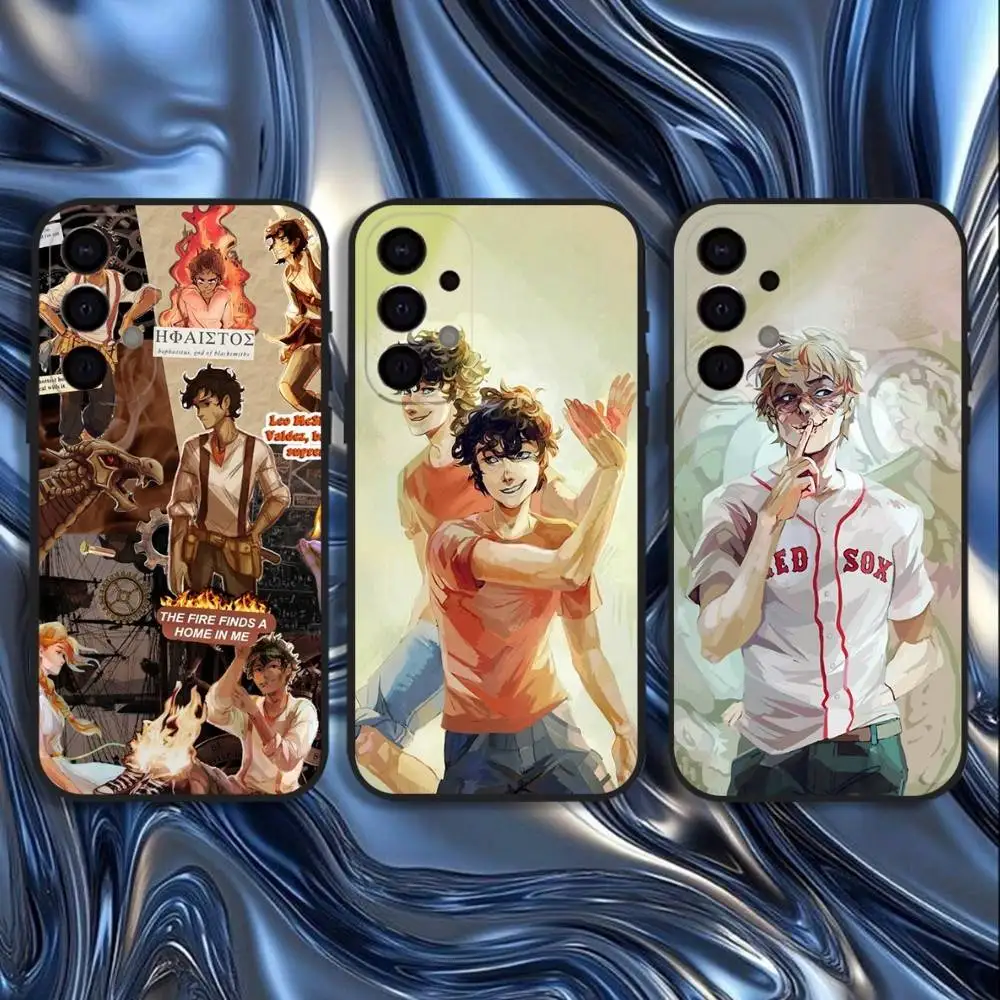 

Чехол для телефона P-Percy Jackson с мультяшным фильмом для Samsung S25, S24, S21, S22, S23, S30, Ultra, S20, Plus, Fe, Lite, 5G, черный чехол