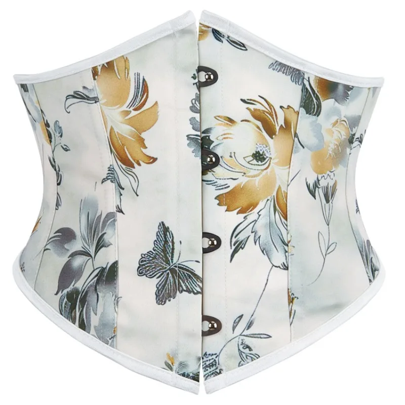

Waist Trainer Bustiers Slimming Belt For Women Sexy Lace Up Body Shaper Short Torso Underbust Corset