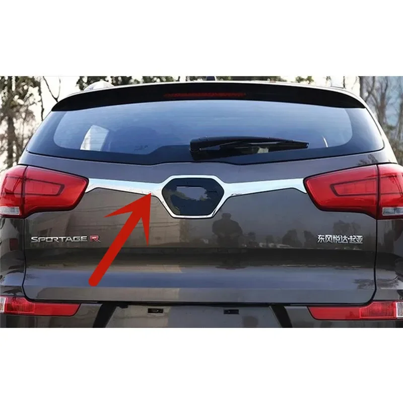 

For KIA SportageR 2011 2012 2013 2014 2015 Car styling Rear Trunk Lid Trim Cover trim