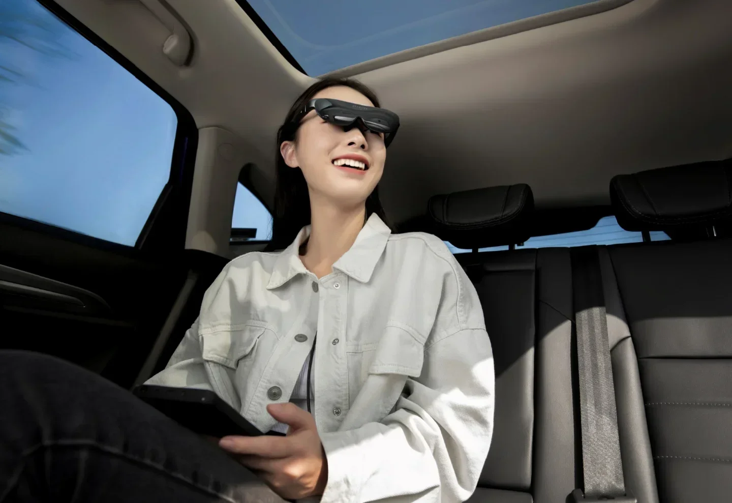 MAYATANGTransparent Lens Smart Glasses 3D Movie Augmented Reality Head Display ARM