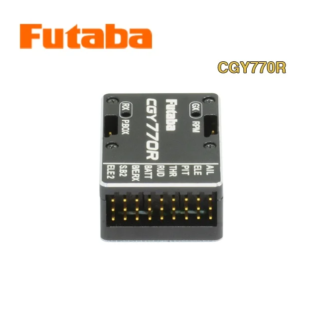 FUTABA CGY770R A Three-axis Gyroscope Dual-link with Receiver FASSTest-2.4GHz for Tailless Helicopter