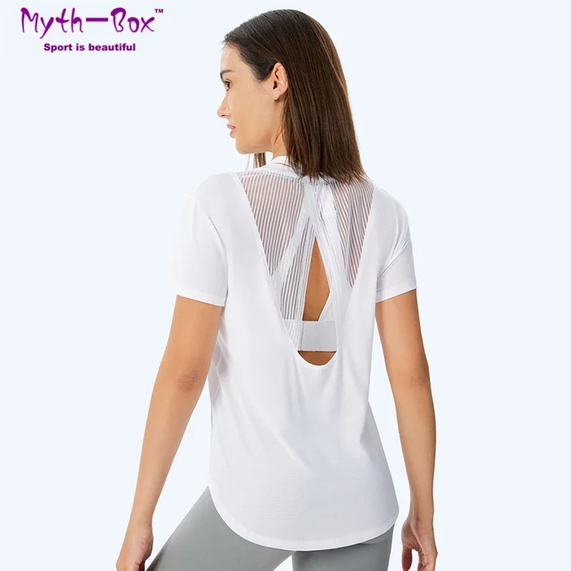 

Женские рубашки для йоги, свободные тонкие спортивные футболки с короткими рукавами, сетчатая рубашка для бега, быстросохнущая рубашка для тренировок в тренажерном зале, блузка женская