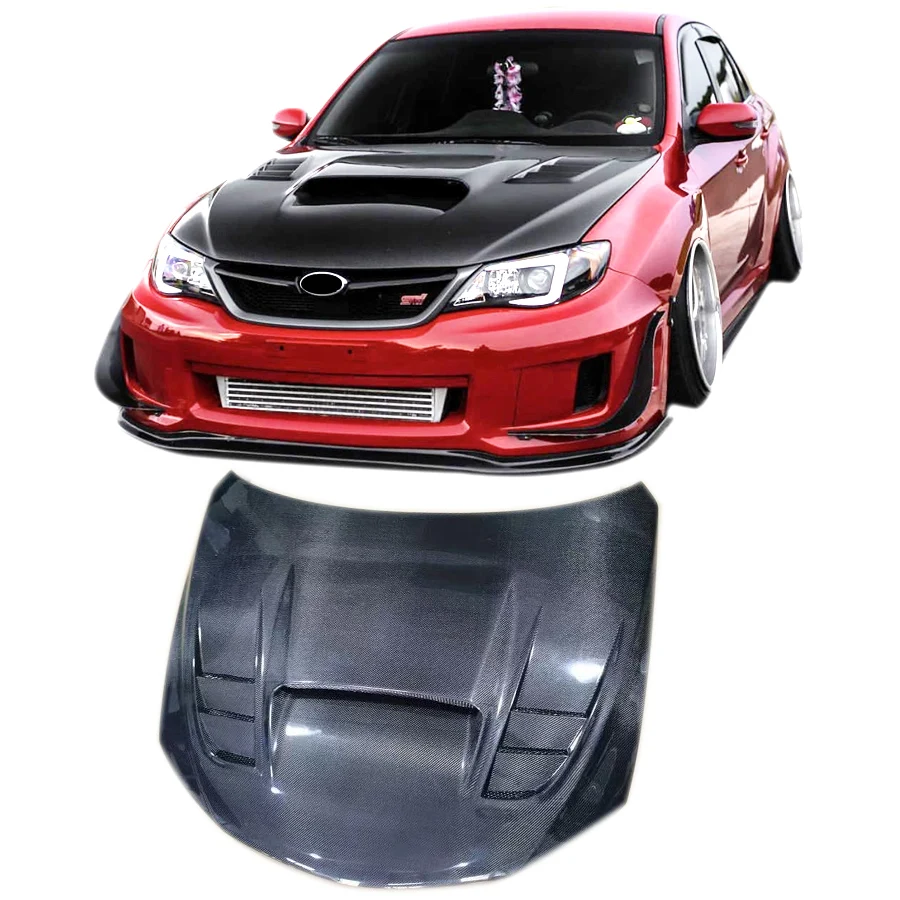 

For 2008-2014 Duraflex VR-S Hood for Subaru Impreza WRX STi Custom Engine Carbon Fiber Hood for 2008-2011 Models