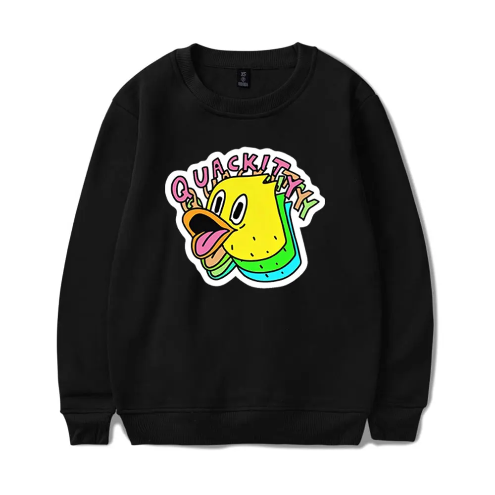 

Quackity Pullover 2023 New Personalised Sweatshirt Long Sleeve Men's Comfort Adult Crewneck Sweatshirt