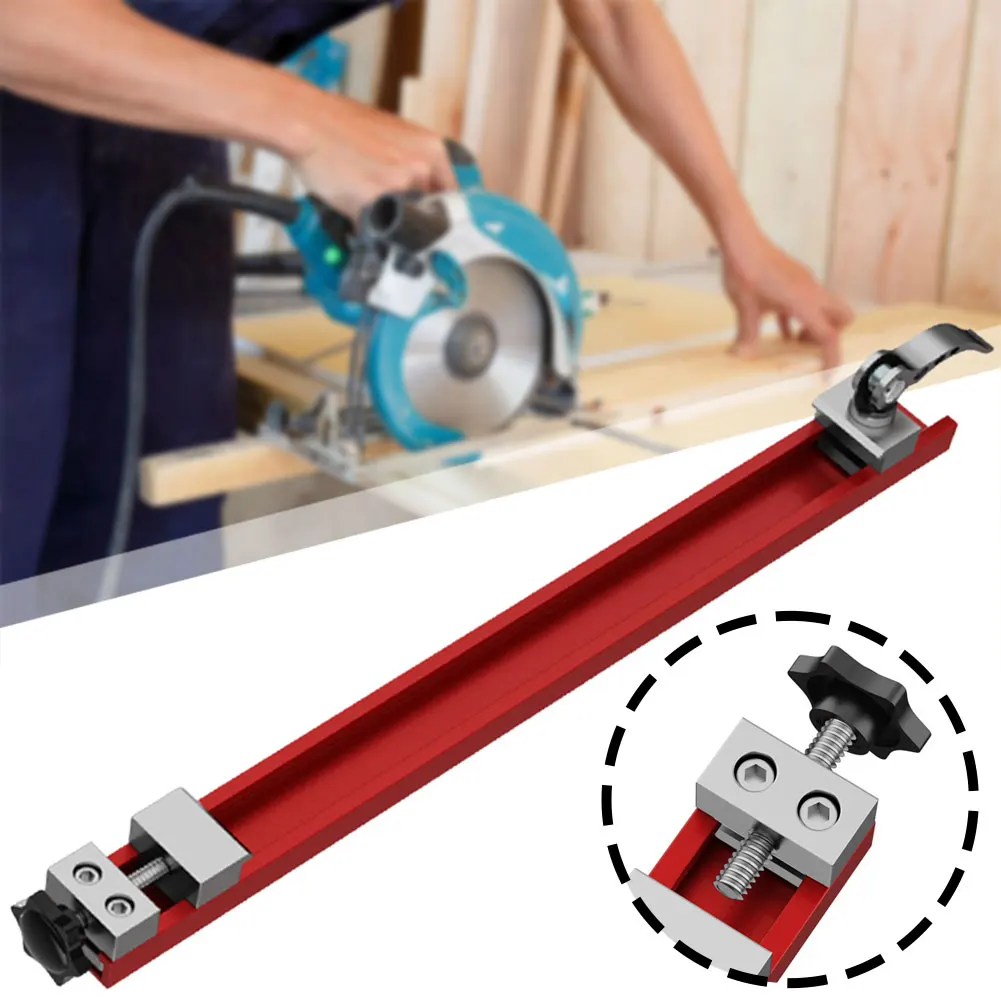 Aluminum Adjustable Cutting Machine Base Guide for Woodworking, Electric Circular Guide Specially Designed for Precision Cutting