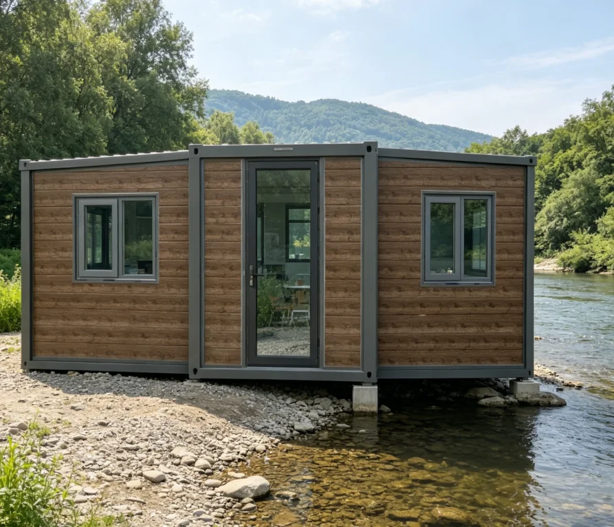 20ft Expandable Container House Price Luxury Prefab Container House Folding Prefabricated Folding House