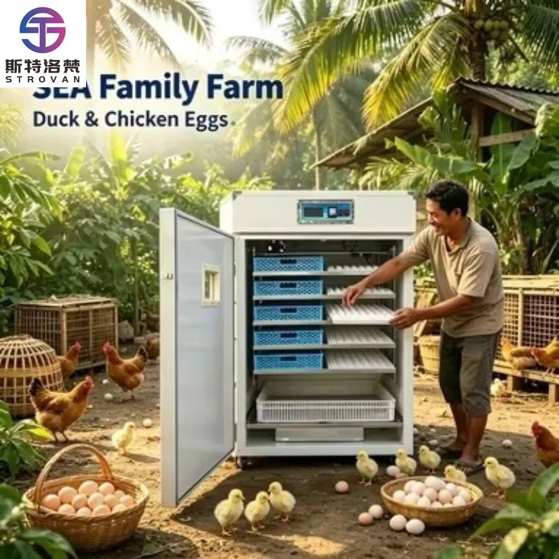 700  Automatic Incubator with Roller Trays and Humidifier  Ideal for Quail, Pheasant, and Chicken s