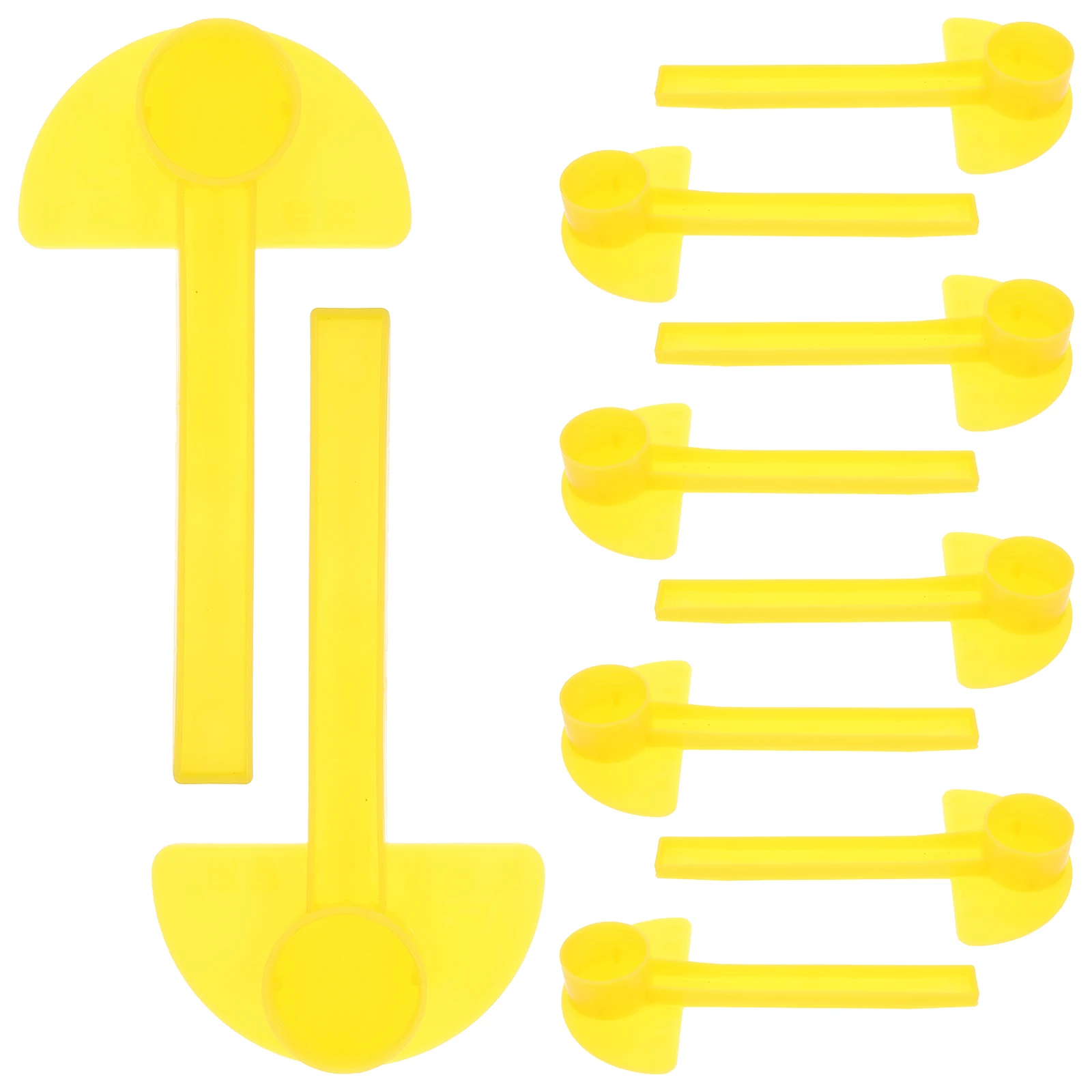 

10pcs Bees Water Feeder Hive Entrance Durable Plastic Beehive Water Dispenser Easy Operation Beekeeping Supplies Garden Bee