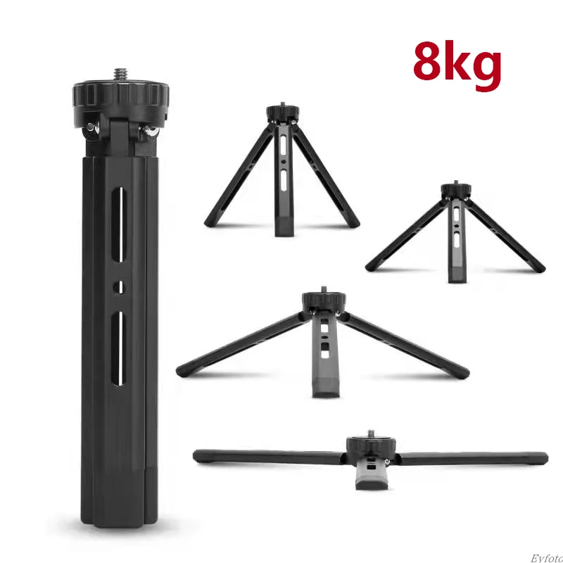 Mini statyw do aparatu Aluminiowy statyw do aparatu Mini statyw metalowy do aparatu DSLR ILDC Kamera Projektor