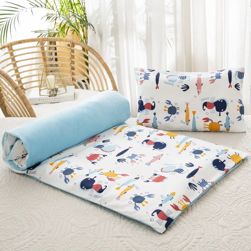 

60x120cm Full Mattress Pad Cotton Mattress Pad Cover Quilted Mattress Cover Thin Down Alternative Filling Noiseless Breathable