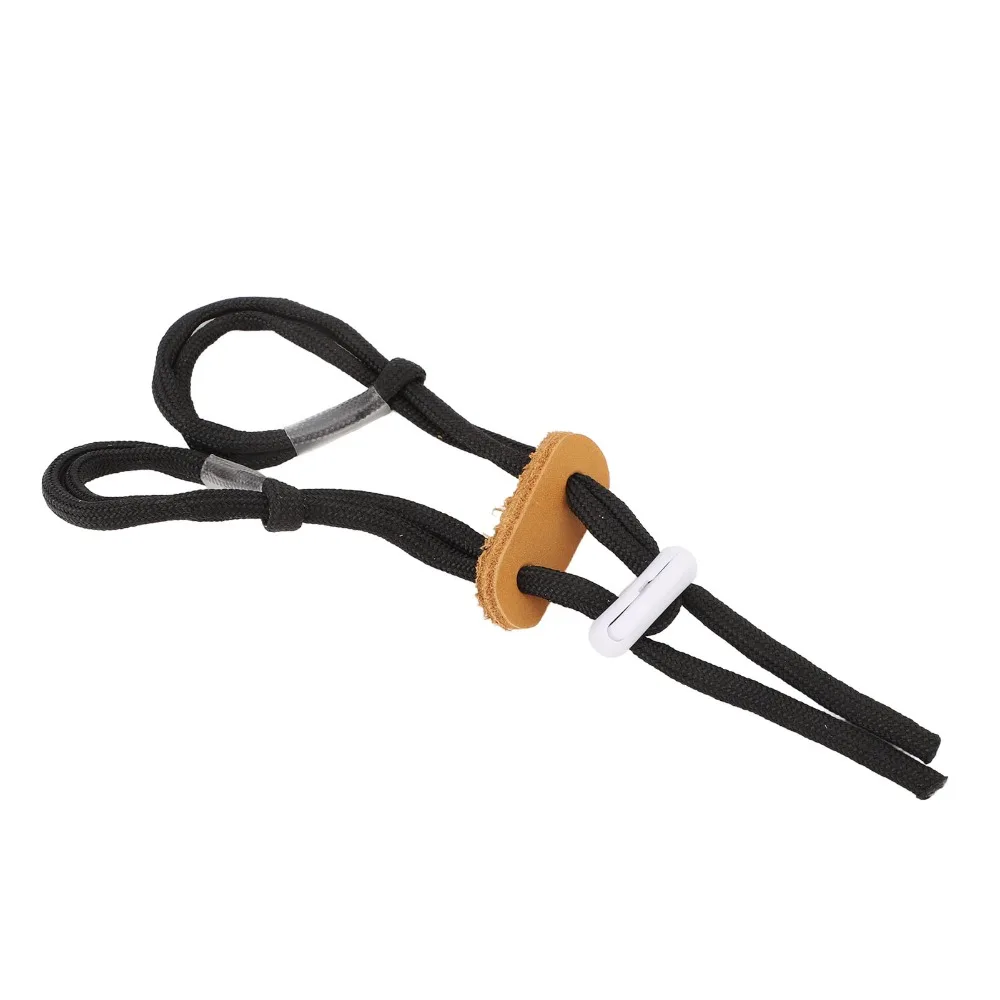 Adjustable Fingersling Archery Finger Sling Improved Stability Archery Bow Rope Hand Guard Polyester Finger Sling Bow Protection
