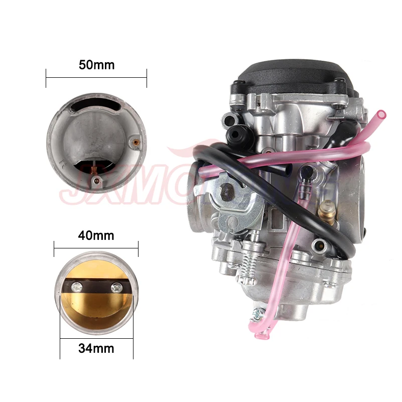 Motorcycle 34mm Carburetor Carb With Fuel Filter Kit For Yamaha TTR225 TTR 225 TTR-225 For Serow XT225 XT 225 Dirt Pit Bike