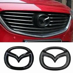 ABS Front Trunk Sticker Rear Tail Trunk Emblem Replacement Badge for Mazda Axela Atenza CX4 CX5 CX-5 Auto Exterior Decoration