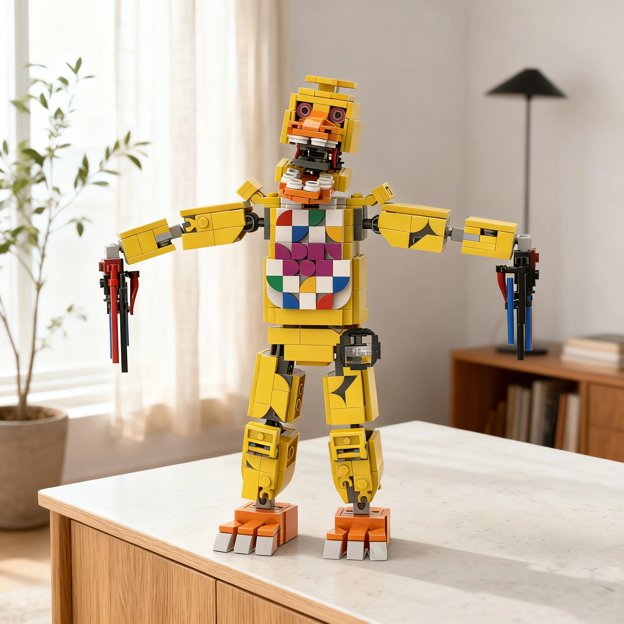 459pcs MOC Games Five Night S At Freddy S Model Building Blocks Architecture Toy Christmas Gift Kids Education Creative DIY