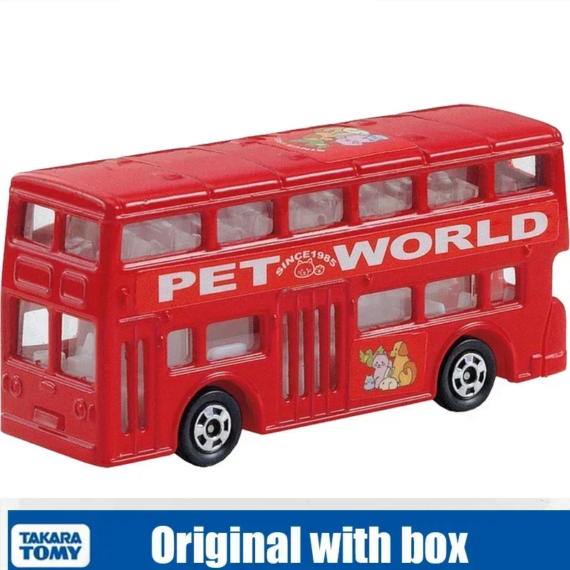 NO.95 Model 562597 Takara Tomy Tomica London Sightseeing Tour Bus Simulation Diecast Alloy Car Model Kids Toys Sold By Hehepopo