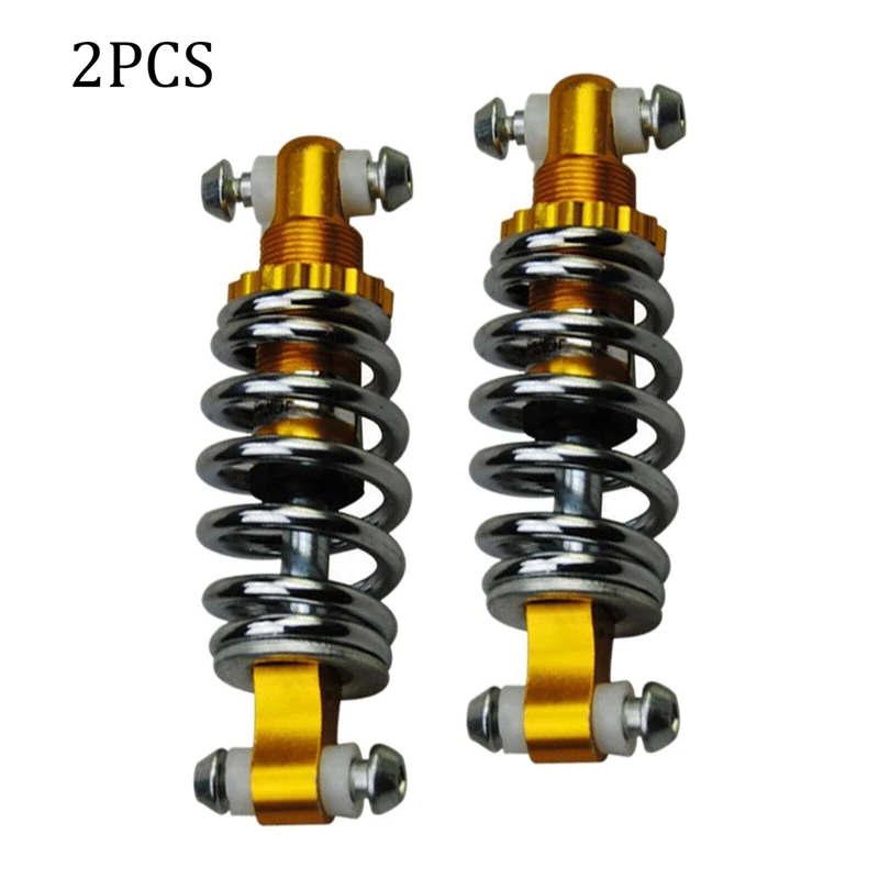 2X Motorcycle Rear Shock Absorber For Electric Bicycle Scooter E Bike Spring Rear Shock