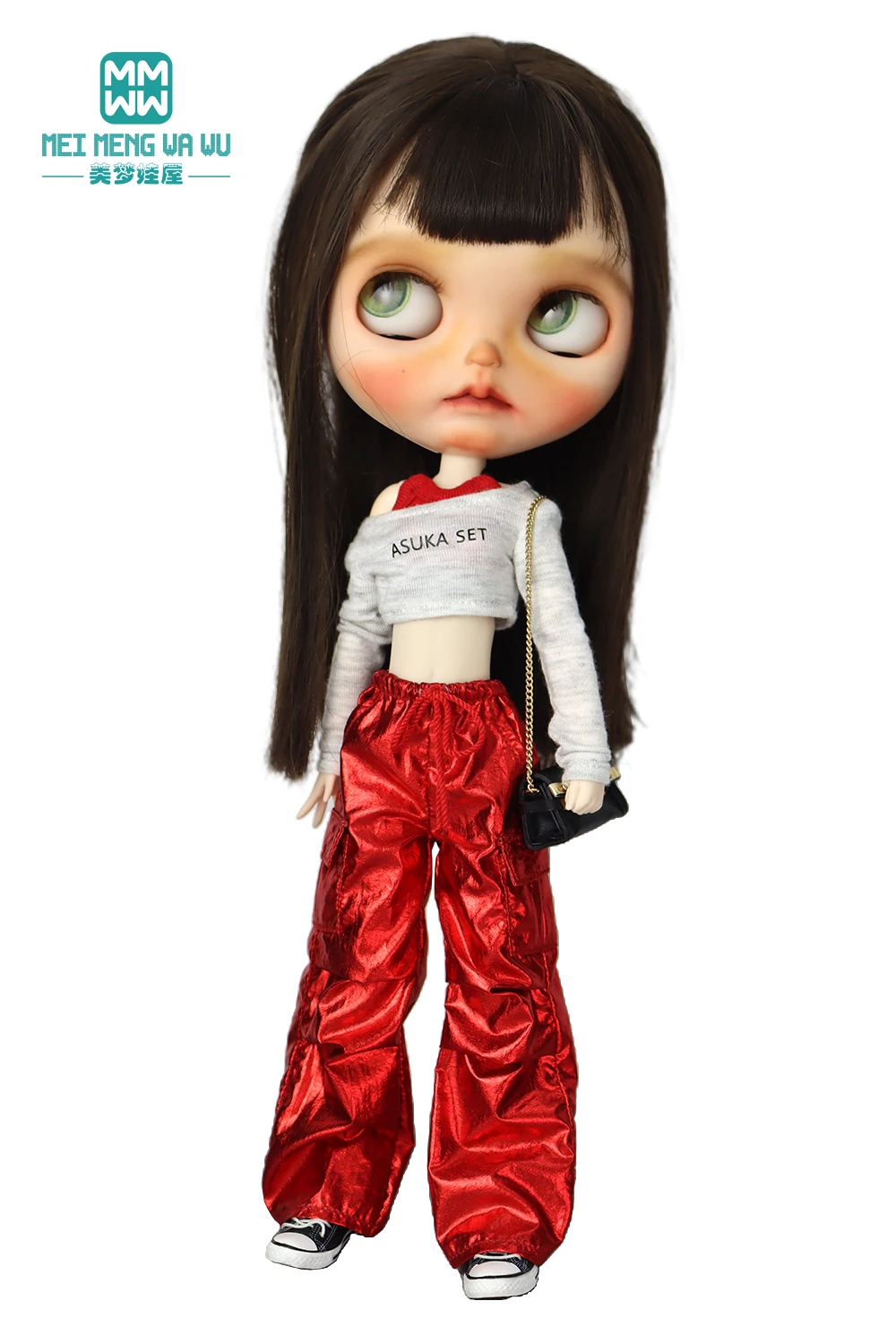 Doll Clothes Fashion T-shirts, slacks, camisoles fit Blyth OB22 OB24 Doll accessories Toy Gifts