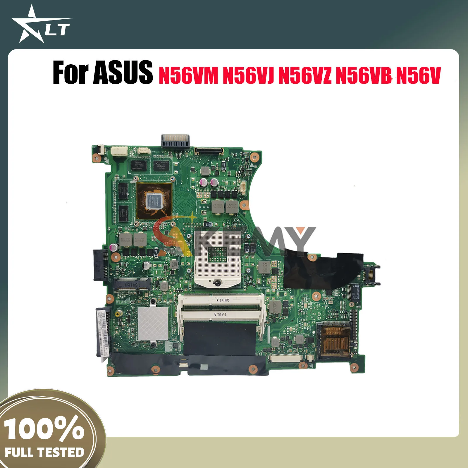 

Материнская плата N56VM для ноутбука ASUS N56VB N56VM N56VV N56VZ N56VJ N56V, материнская плата для ноутбука, в наличии, 100% тестирование, ОК, быстрая доставка