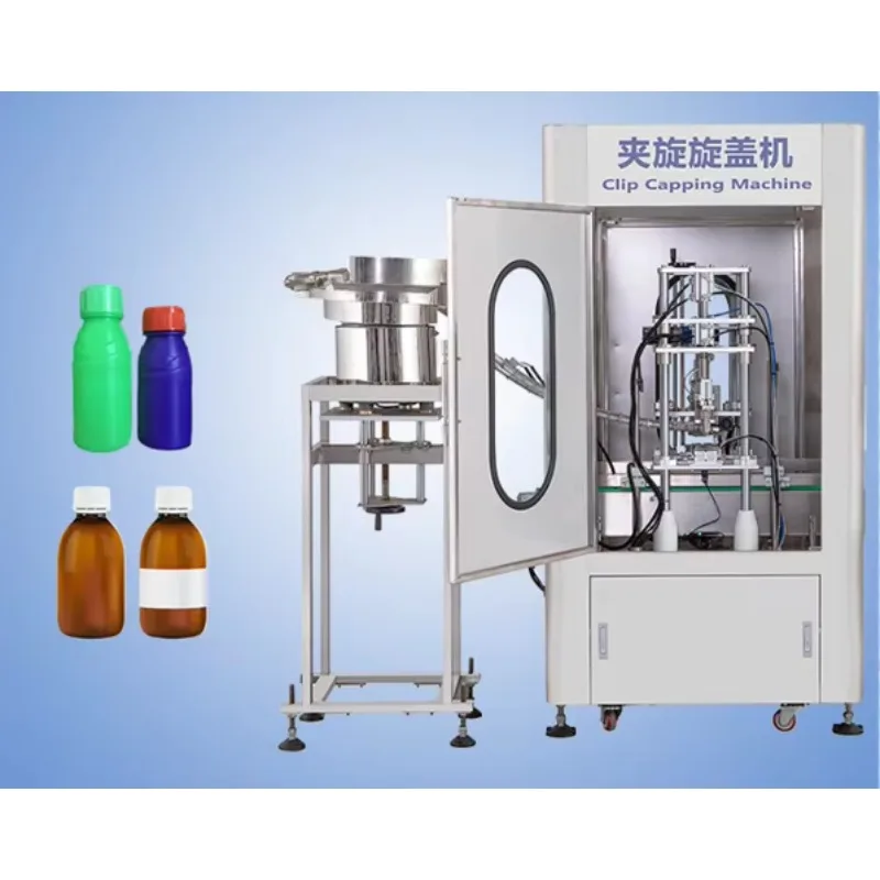 Integrated Equipment for Mascara Screw Cap Sealing and Capping