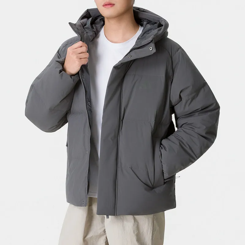 Adidas Adidas Men's Sports and Leisure Down Jacket 26 Autumn and Winter New Cotton Feather Thick Coat LE4956