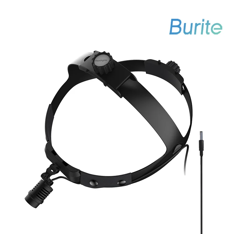 

Burite High Intensity Lamp Dentistry Operation Helmet Medical USB Headlamp(Without Battery) LED Headligh