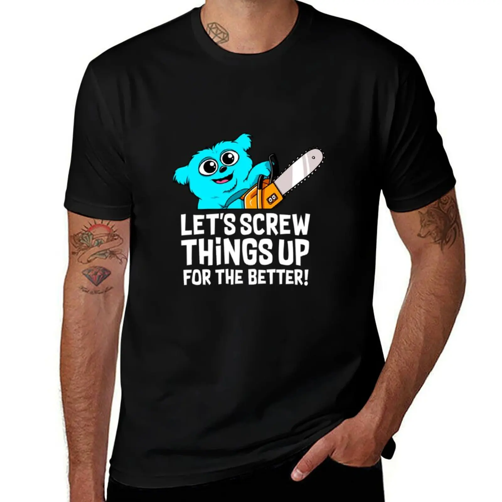 

Legends Of Tomorrow Screwing things up for the better T-Shirt vintage graphic tee baggy shirts kawaii clothes men t shirt