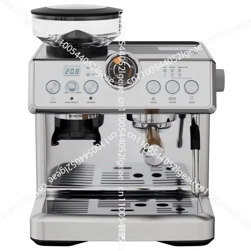 3-in-1 Machine 58mm Semi-automatic Coffee Machine with Grinder, Electric Coffee Machine