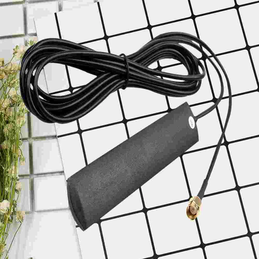 Vehicular Navigation Wifi Antenna 24G Car Decoration Roof Antenna Modified Antenna Black Car Roof Antenna