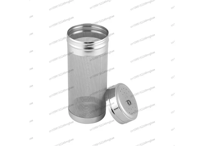 Full Body 304 Stainless Steel Home Brew Filter Barrel, Malt Cooking Filter Screen Rice Wine Beer Brewing Filter Barrel