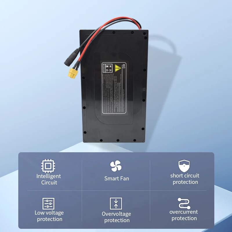 2026 جديد 48V10Ah 20Ah 30Ah 18650 بطارية ليثيوم حزمة سعة كبيرة مناسبة ل 48 فولت 250-1000 واط المدمج في BMS + 54.6V2A شاحن