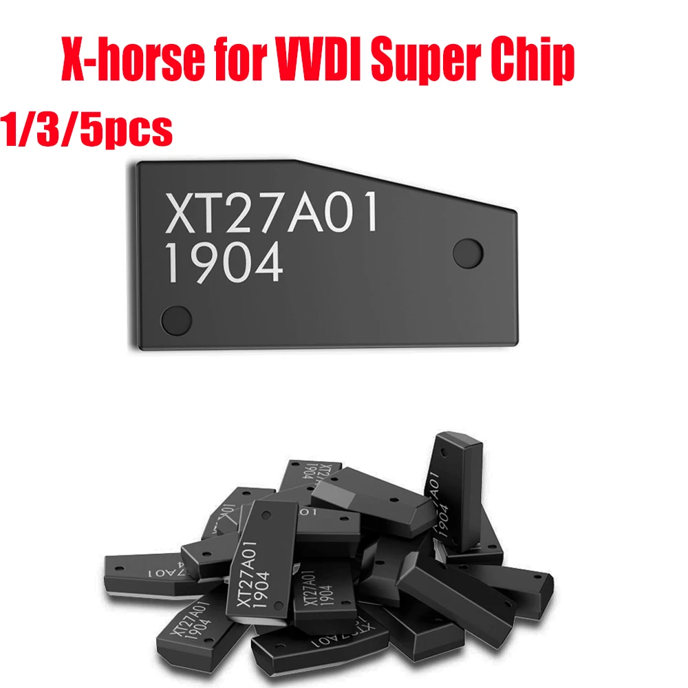 

for Xhorse for VVDI2 Super Chip XT27A01 XT27A66 Transponder Chip For ID46/40/43/4D/8C/8A/T3/47 Car Key Chip For Mini Key Tool