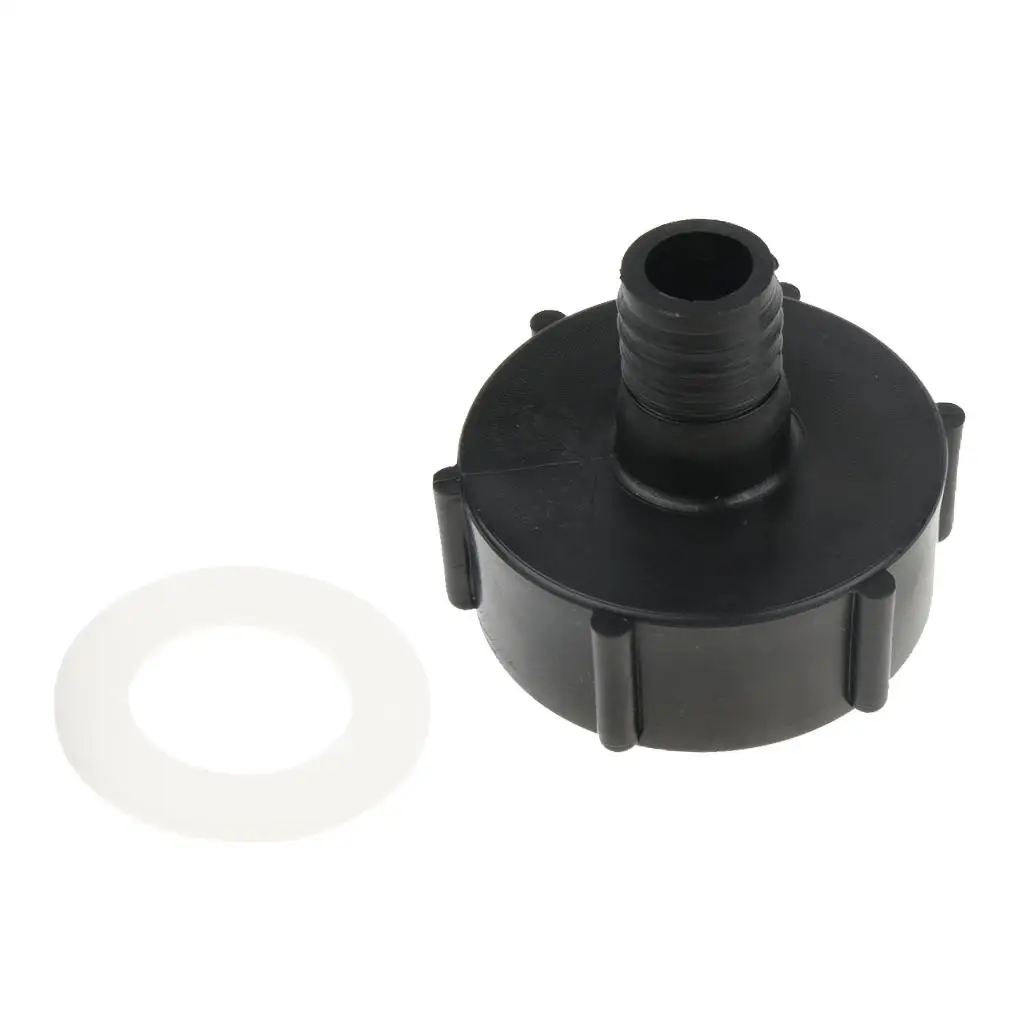 IBC Barrel Tank Adapter Durable Plastic Coarse Thread Hose Fitting Connector for Valve Export