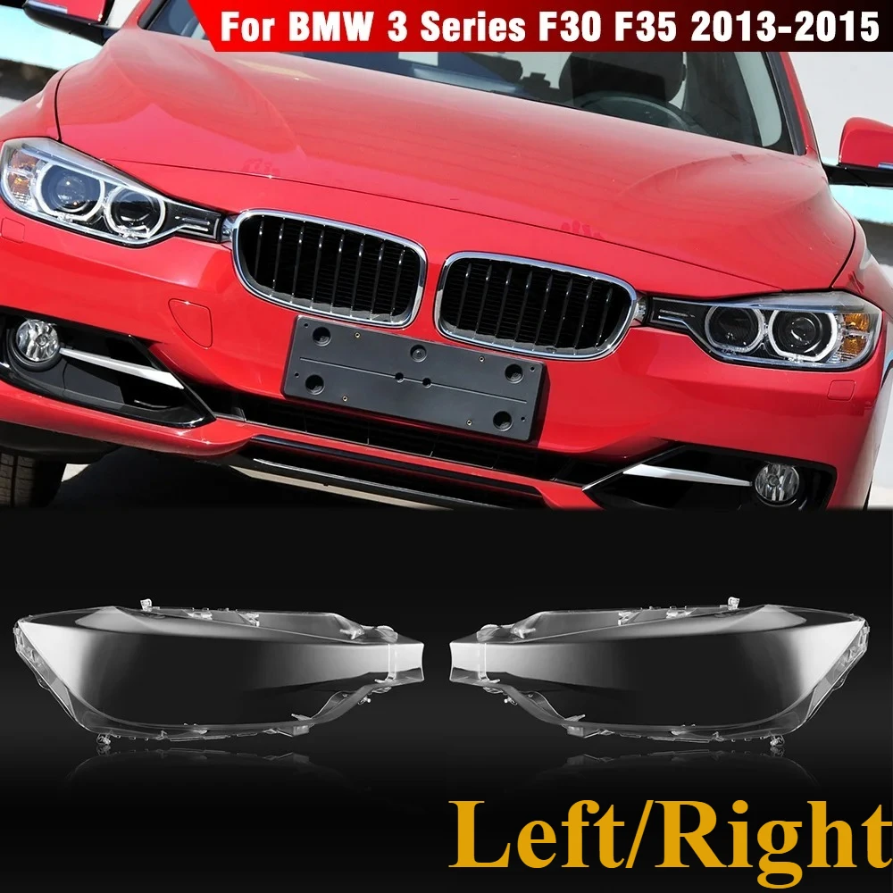 

Left/Right Car Front Headlight Lens Covers Dustproof Lampshade Headlamps Shell Cover For Bmw 3 Series F30 F35 2013 2014 2015