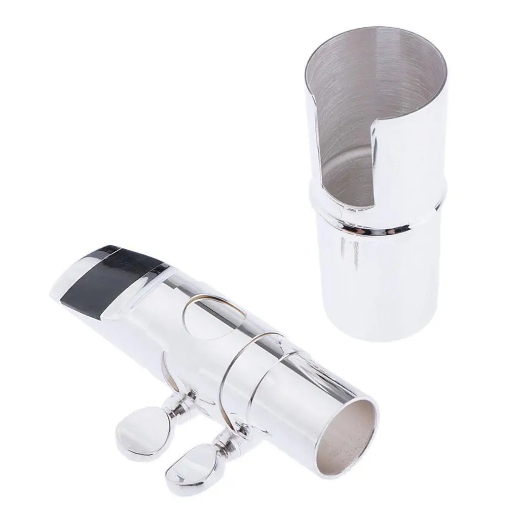 

Профессиональный тенор-альт-саксофон, саксофон, латунный мундштук, серебристый