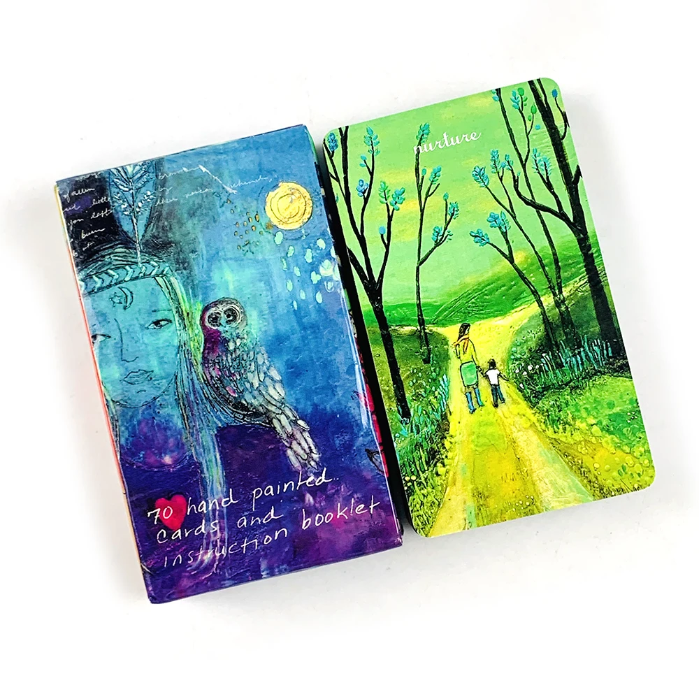 

Hot-selling Tarot Cards 70pcs Painting Story Cards Mysterious Divination Board Game Funny Delicate Party Supplies For Family