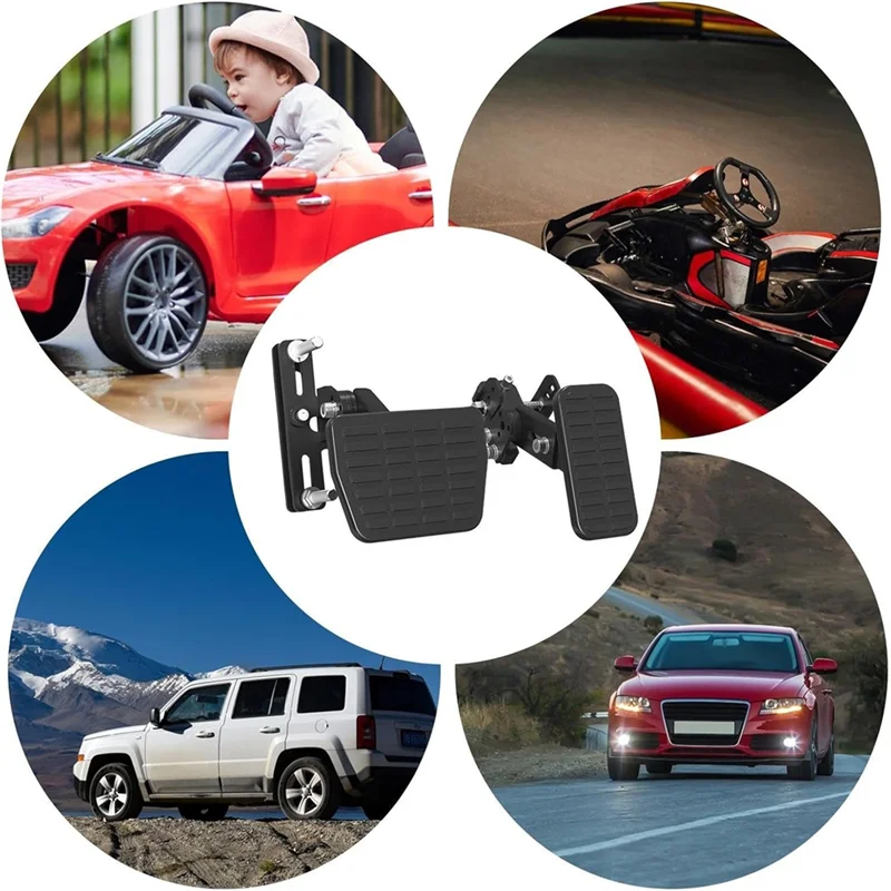 موسع الدواسة Forshort Drivers Forcars، Go-Karts Andride-Ontoys موسع الدواسة مع طول قابل للتعديل وزاوية