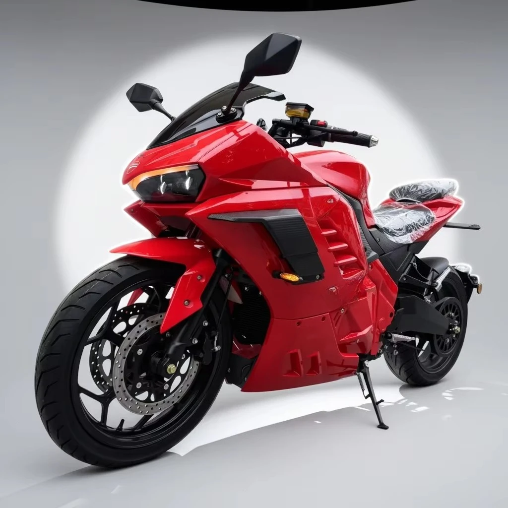 bssFactory high-performance adult racing electric motorcycle with lithium battery and 3000W-10000W high-power motor