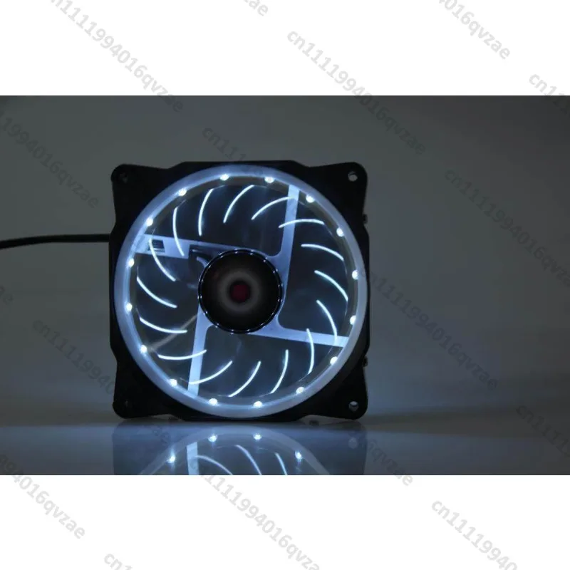 12CM Computer Case Fan 16 Lights LED Aperture Silent Fan