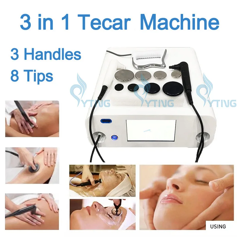 INDIBA Machine Fat Removal Slimming System Powerful 448K RET Tecar Therapy Body Shaping RF Beauty Instrument