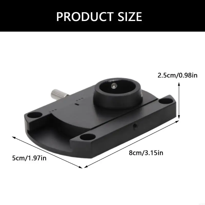 Anodized Aluminum Tonearm Adapters Bracket For Vintages Gramophone And Turntables Systems