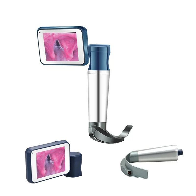 

Manufacturer portable anesthesia rigid video laryngoscope for difficult airway intubation adult and pediatrict laryngoscopy